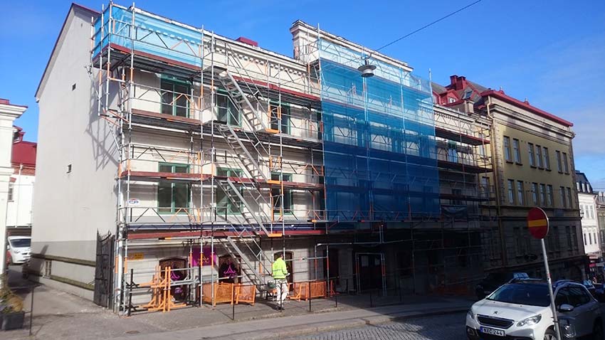 Radhusgatan, Karlskrona – byggställning av TEMO Management